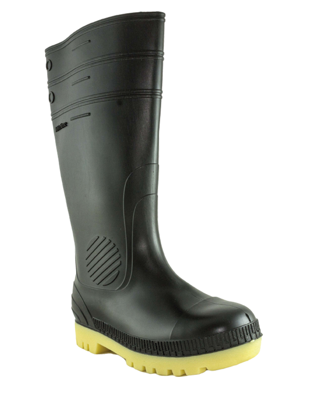 BOTA DE PVC CON PUNTA DE ACERO